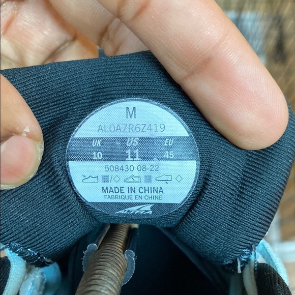 Altra Provision 7 Running Sneakers “Light Blue Black Cream” - Picture 16 of 17